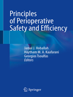 cover image of Principles of Perioperative Safety and Efficiency
